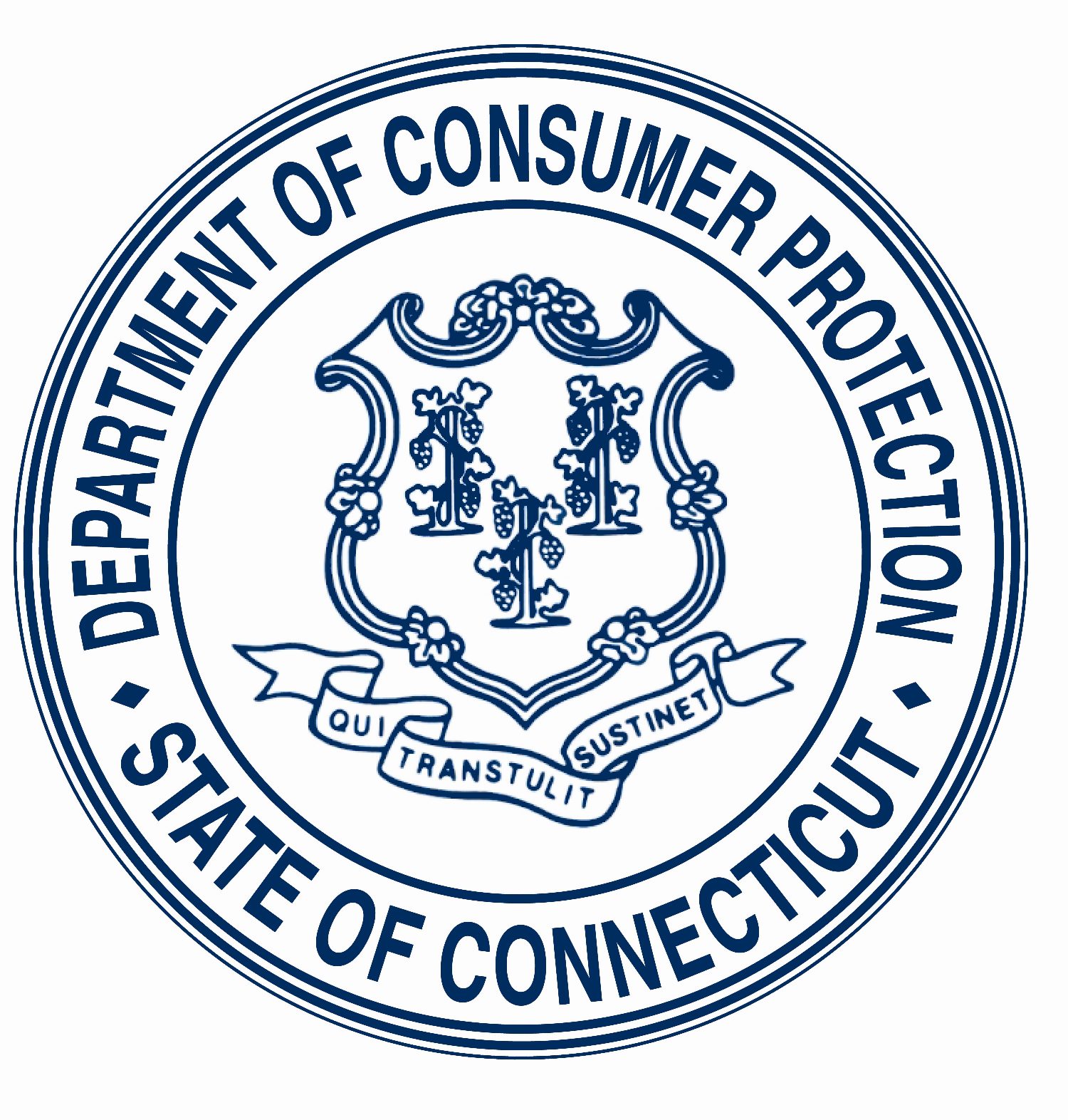 Official seal of the Connecticut Department of Consumer Protection, representing licensed and regulated professionals in the state